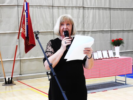 Predsednica DU Cerklje Marta Hočevar